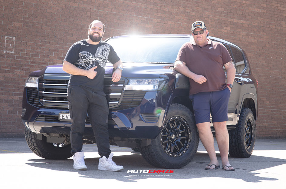 TOYOTA LANDCRUISER 300 SERIES LENSO MARVEL SATIN BLACK