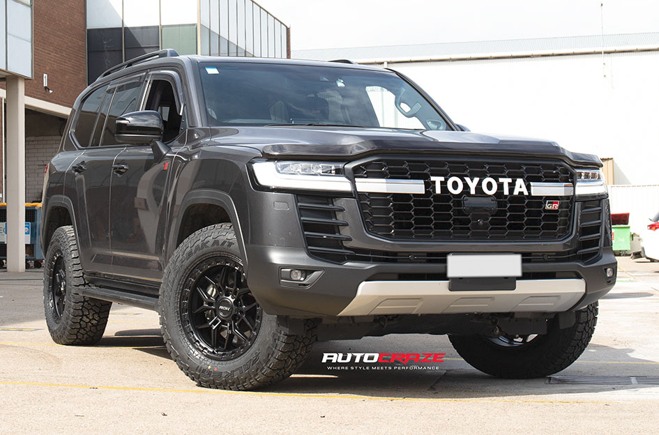 TOYOTA LANDCRUISER 300 SERIES GR ROH AXE MATT BLACK