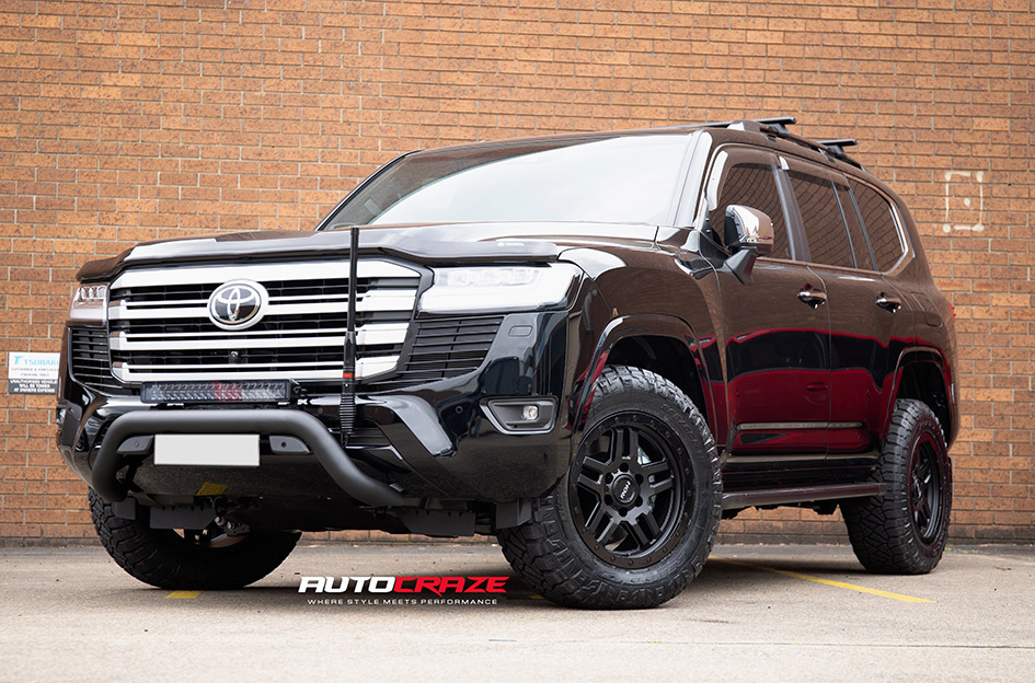 TOYOTA LANDCRUISER 300 SERIES ROH HAMMER MATTE BLACK 