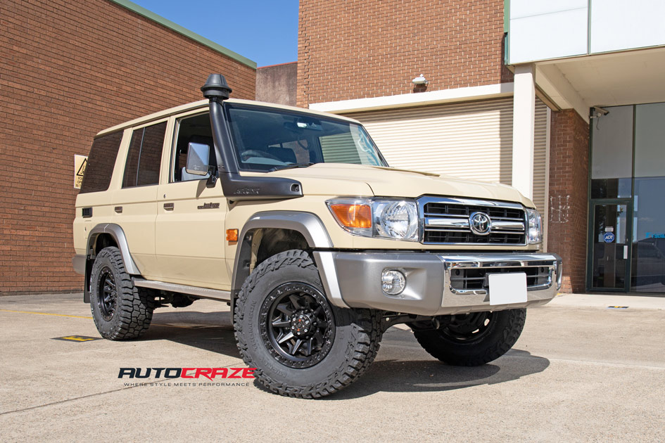 Toyota 70 Series Landcruiser Fuel Covert Wheels