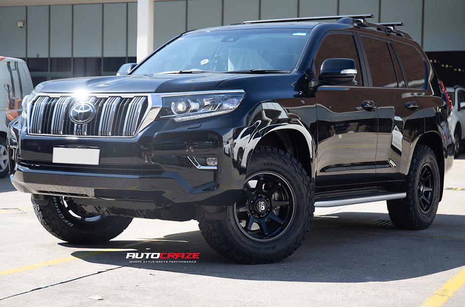 TOYOTA LANDCRUISER PRADO KING GRAPPLER SATIN BLACK