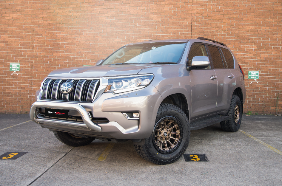 TOYOTA LANDCRUISER PRADO 150 KING WARRIOR SATIN BRONZE 