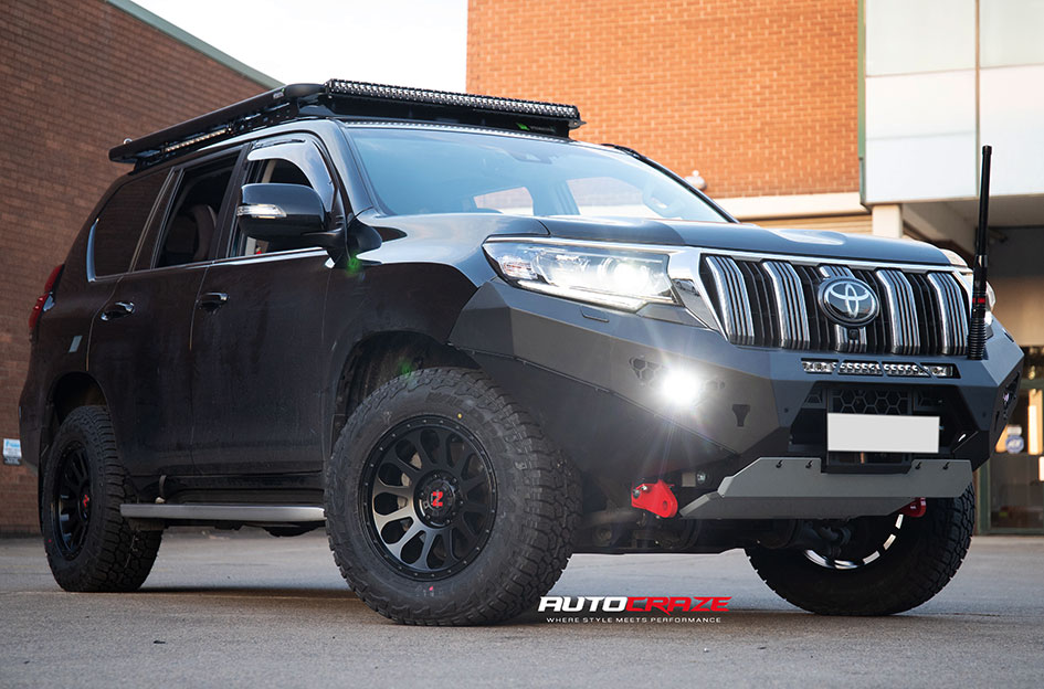 TOYOTA LANDCRUISER PRADO NOMAD VICTIM MATTE BLACK 