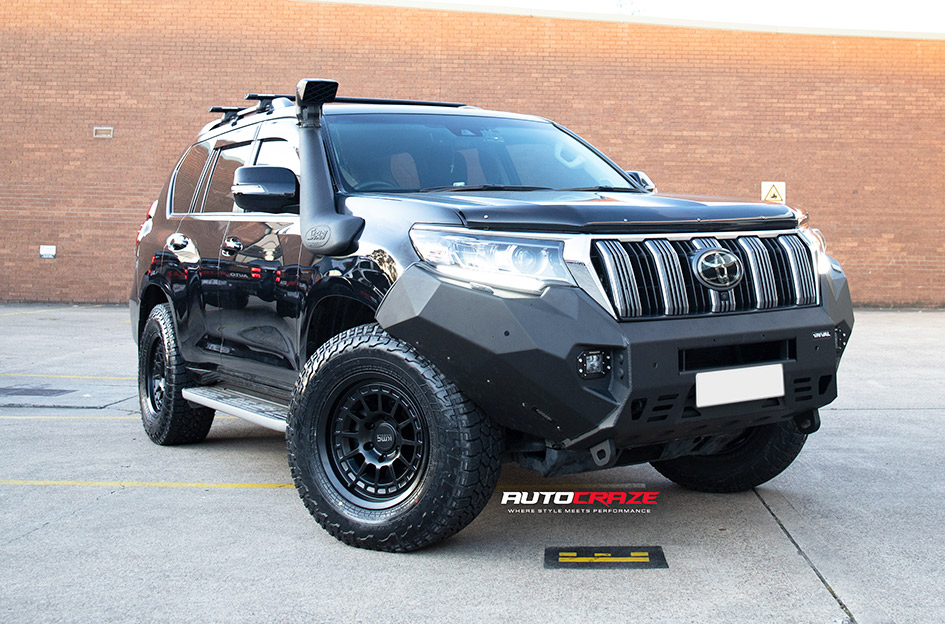 TOYOTA LANDCRUISER PRADO KMC CANYON SATIN BLACK 