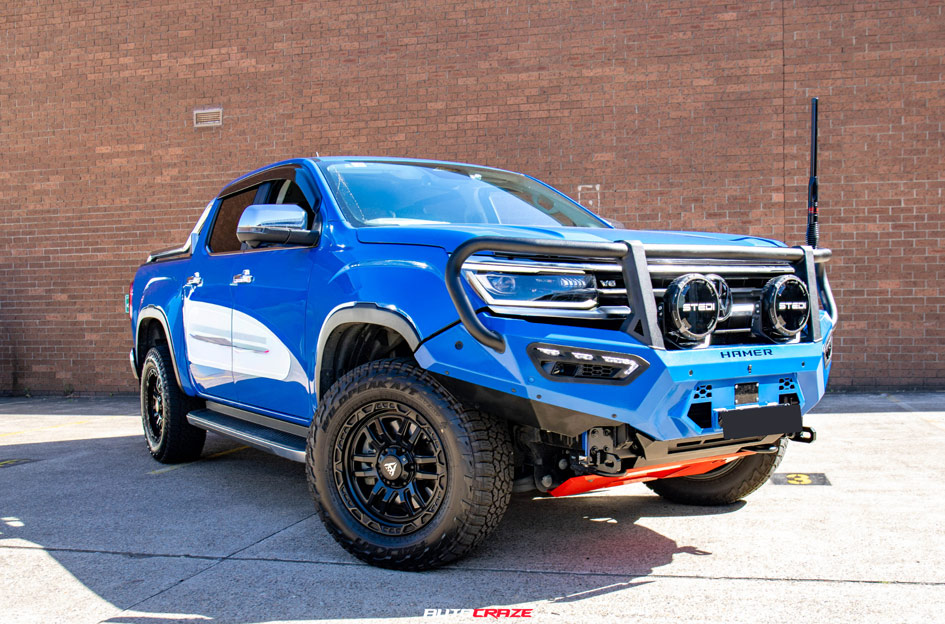 VOLKSWAGEN AMAROK NEXT GEN AXR PREDATOR 6 SATIN BLACK