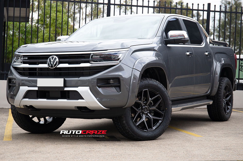 VOLKSWAGEN AMAROK FUEL FLUX GLOSS BLACK GREY TINT