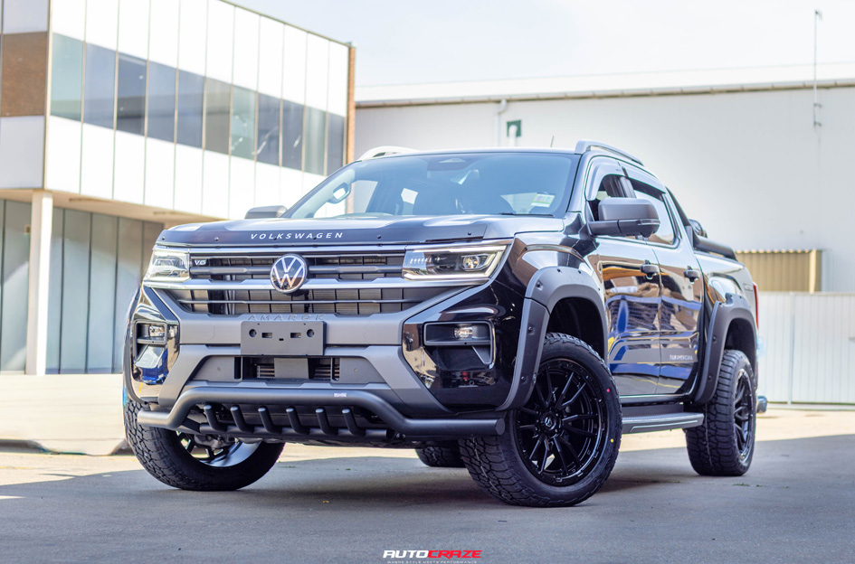 VOLKSWAGEN AMAROK NEXT GEN FUEL REBEL 6 MATTE BLACK