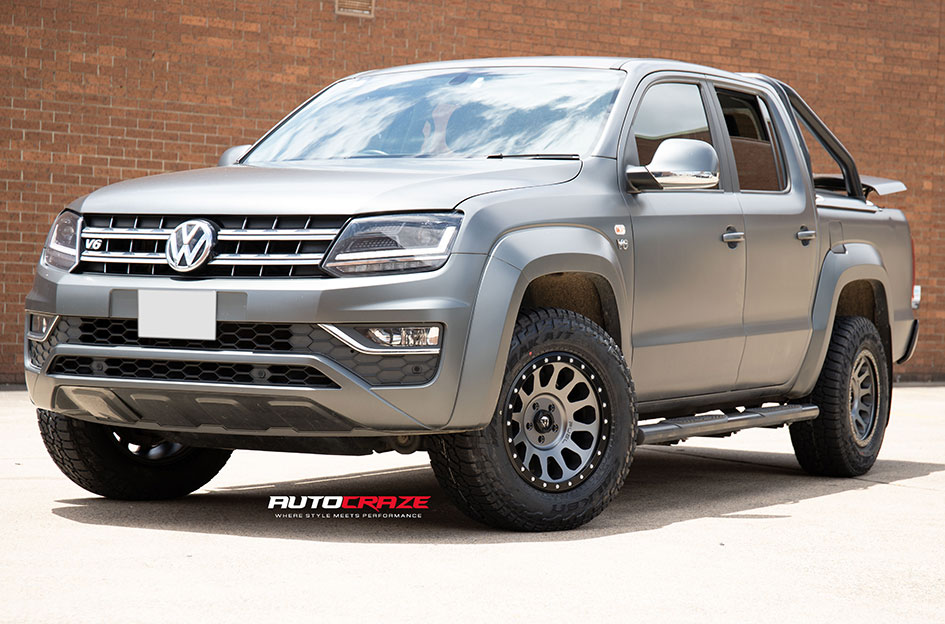 VOLKSWAGEN AMAROK FUEL VECTOR MATTE GUN METAL