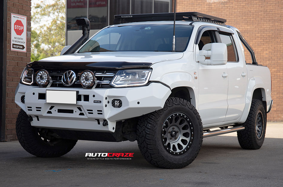 VOLKSWAGEN AMAROK FUEL VECTOR MATTE GUN METAL