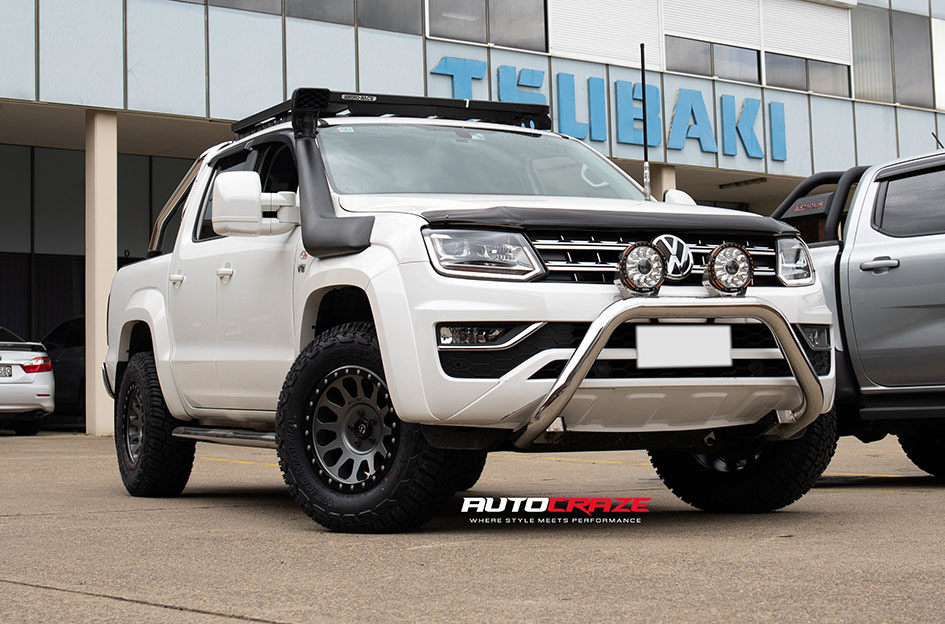 VOLKSWAGEN AMAROK FUEL VECTOR MATTE GUN METAL