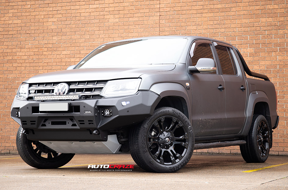 VOLKSWAGEN AMAROK FUEL VAPOR MATTE BLACK 