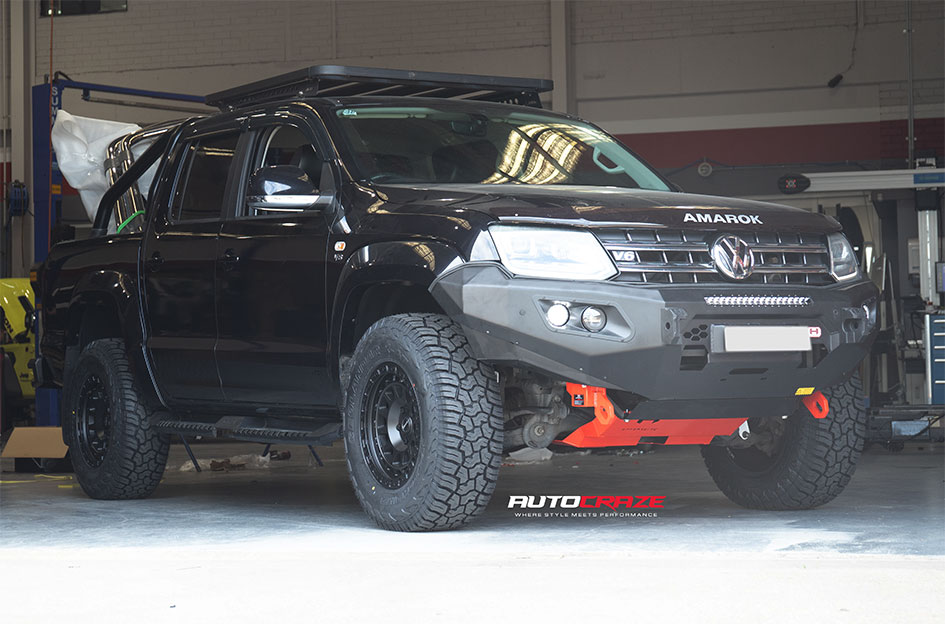 VOLKSWAGEN AMAROK ROH ASSAULT MATT BLACK