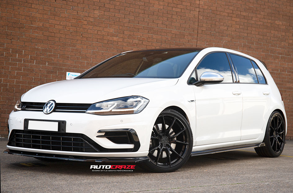 VOLKSWAGEN GOLF KING VENOM WHEELS GLOSS BLACK 