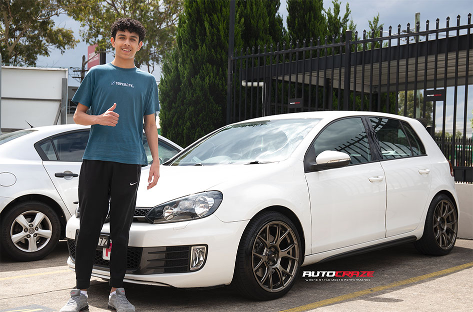 VOLKSWAGEN GOLF KONIG AMPLIFORM GLOSS BRONZE