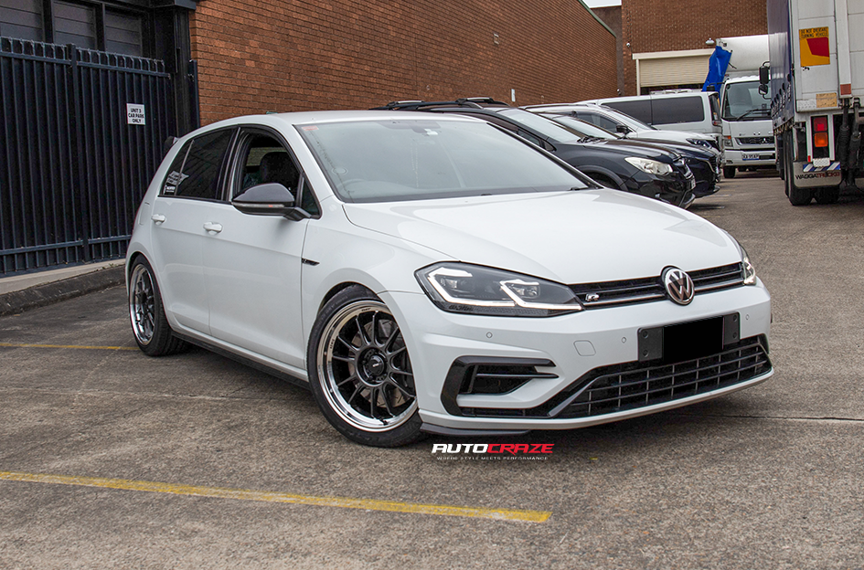 VOLKSWAGEN GOLF KONIG HYPERGRAM METALLIC CARBON W/MACHINED LIP
