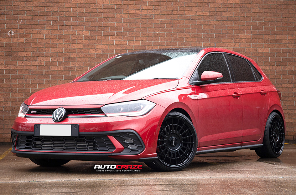 VOLKSWAGEN GOLF ROTIFORM LAS-R MATTE BLACK 
