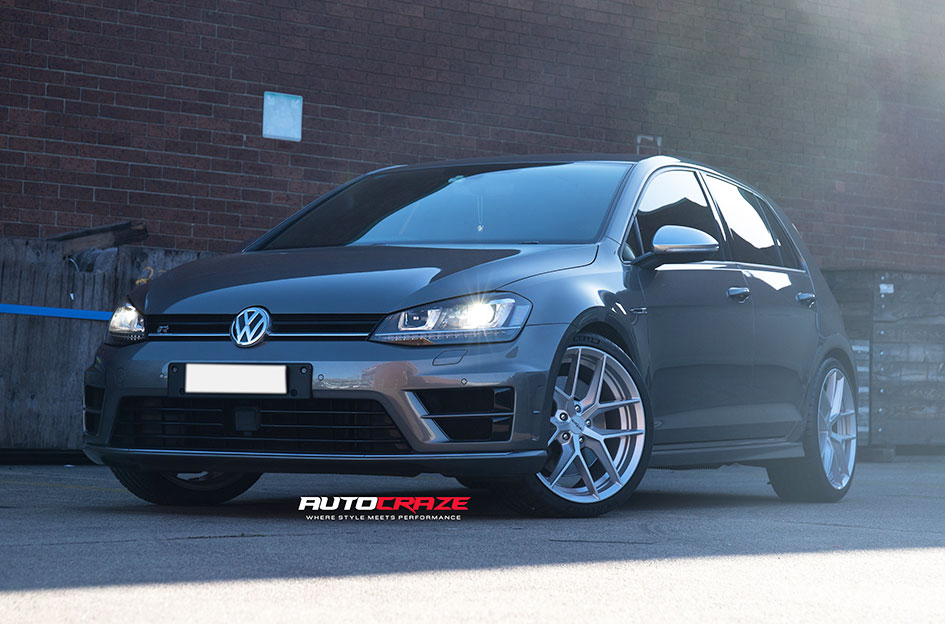 VOLKSWAGEN GOLF R ROTIFORM FLG GLOSS SILVER 