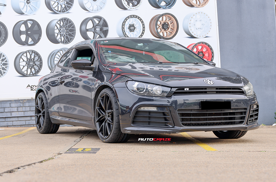 VOLKSWAGEN SCIROCCO NICHE MISANO MATTE BLACK 