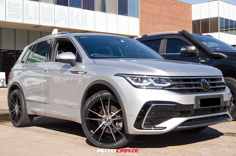 VOLKSWAGEN TIGUAN INFORGED IFG24 GLOSS BLACK MACHINED FACE 