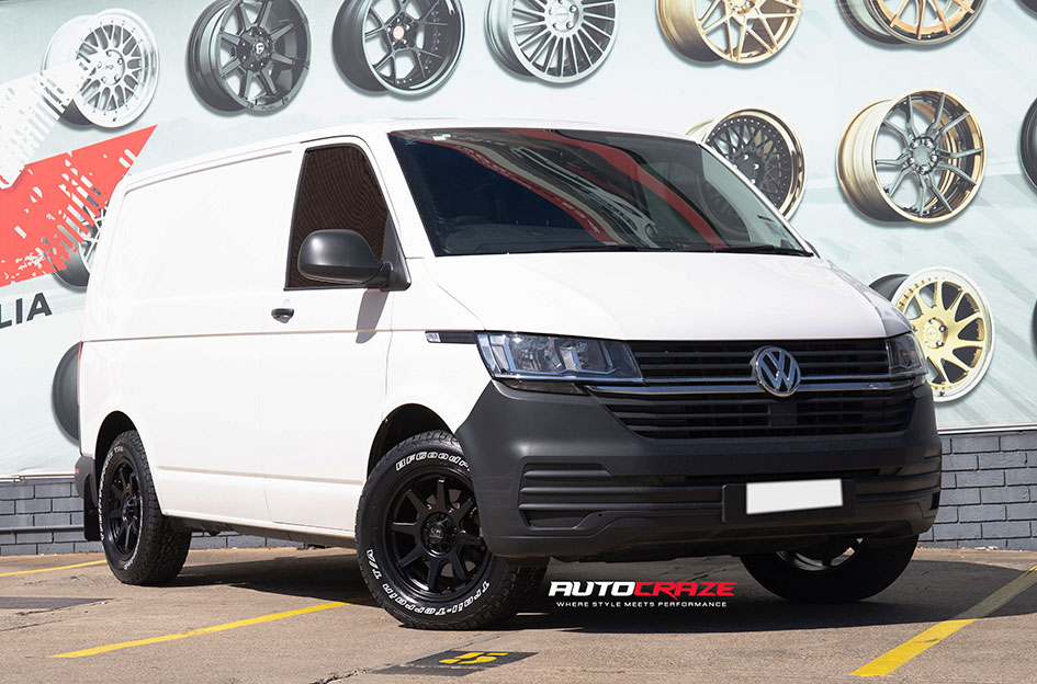 VOLKSWAGEN TRANSPORTER KING GRAPPLER SATIN BLACK 