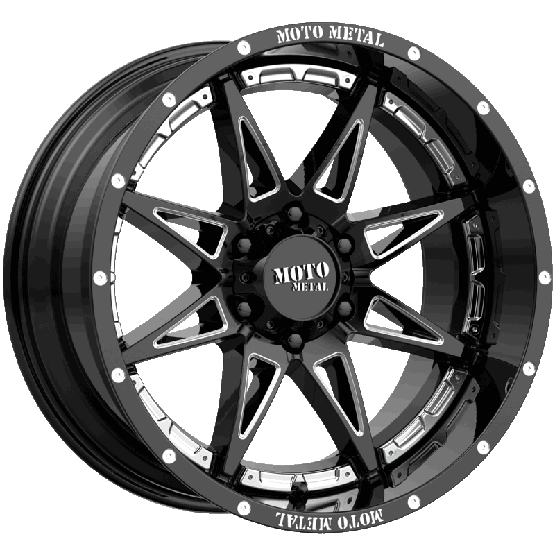 MO993 GLOSS BLACK MILLED