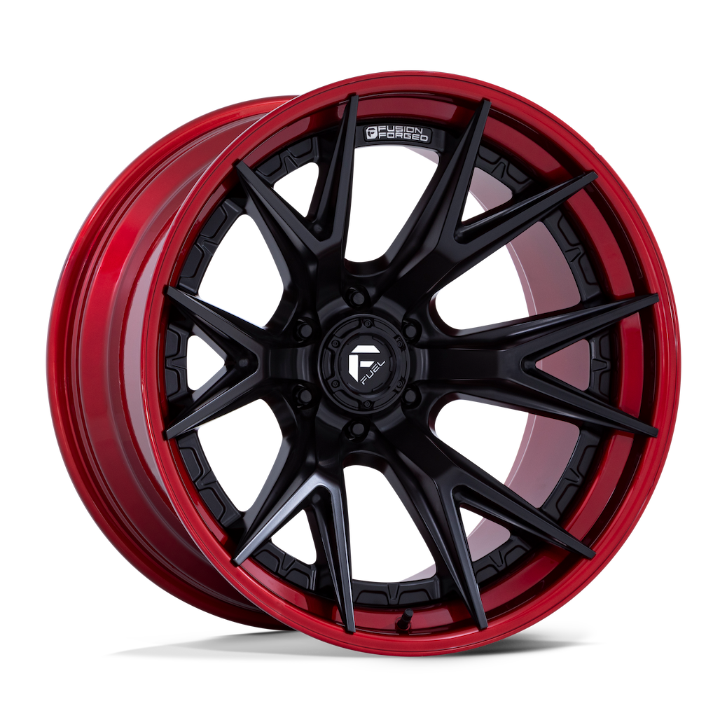 CATALYST MATTE BLACK W/ CANDY RED LIP