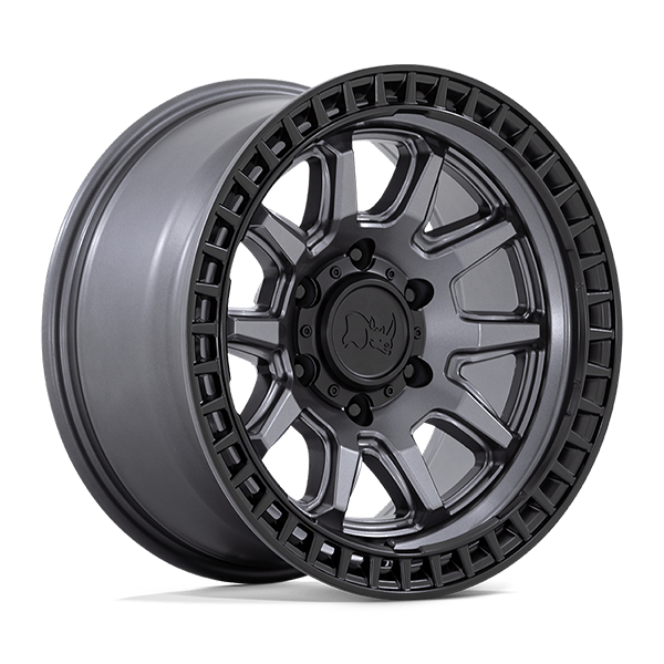 CALICO GUNMETAL W/ BLACK LIP