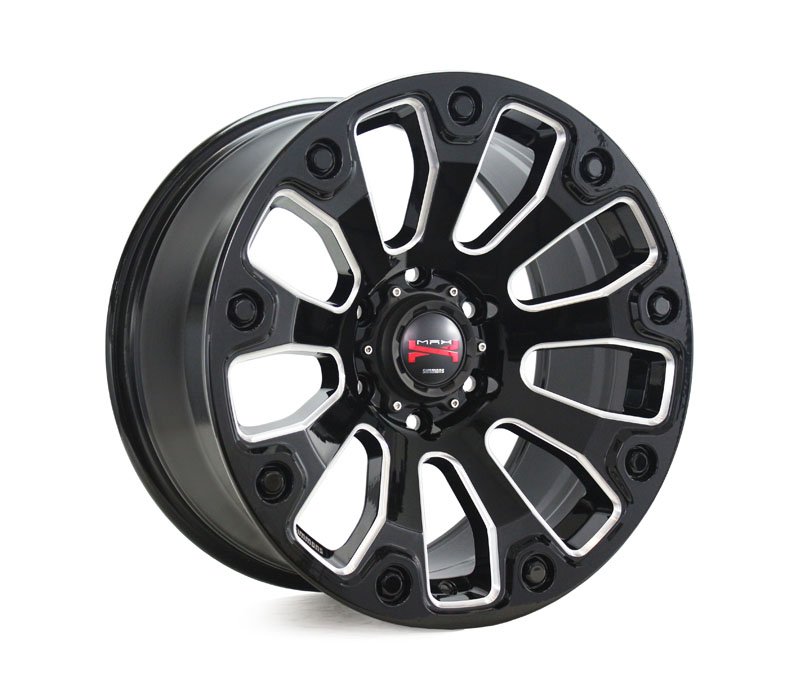 MAX X09 MATTE BLACK MILLED