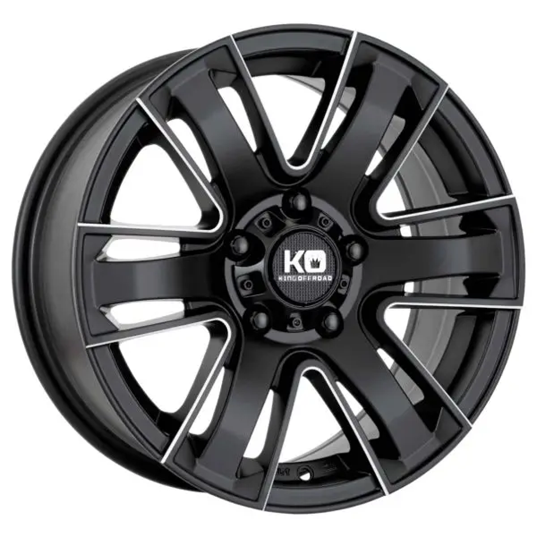 ROK SATIN BLACK MILLED