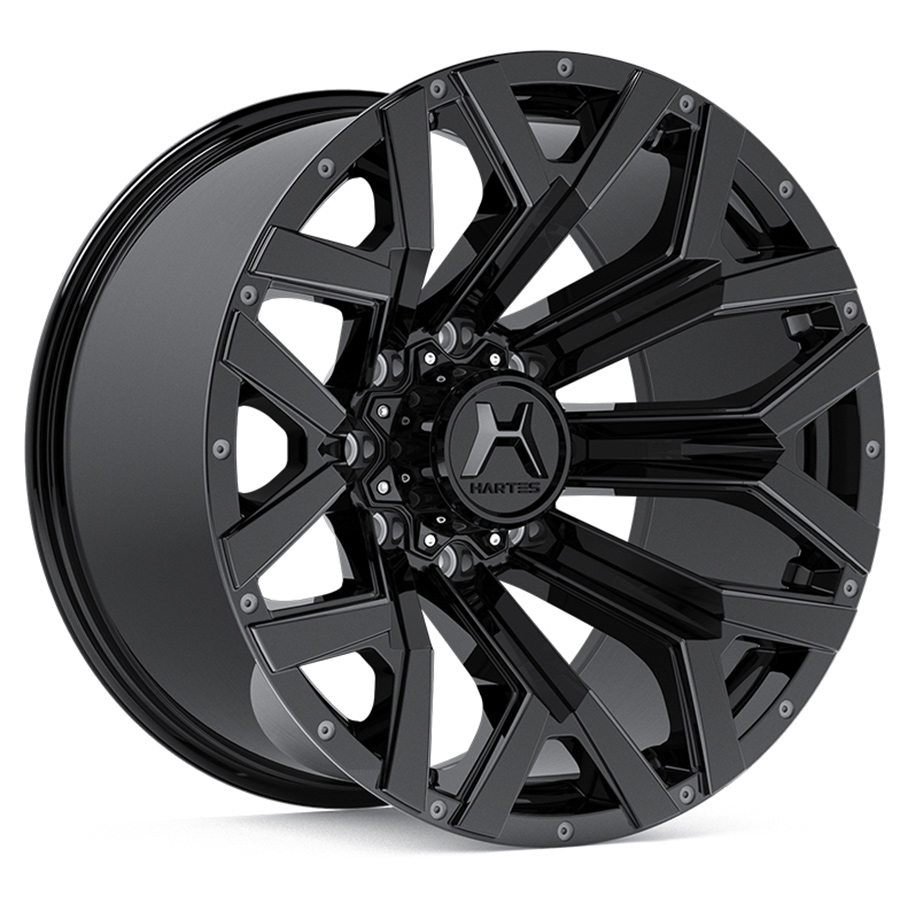 HAWKISH BLACK MILLED