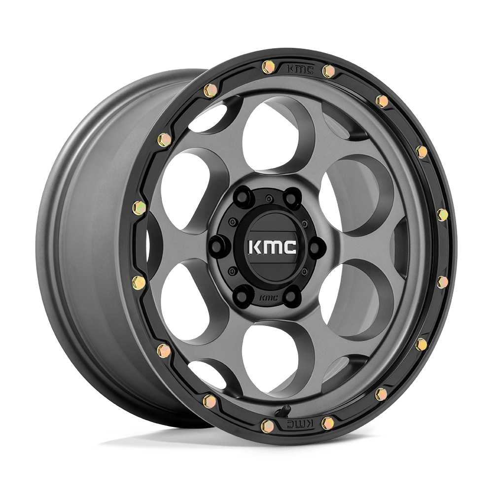 DIRTY HARRY SATIN GRAY W/ BLACK LIP
