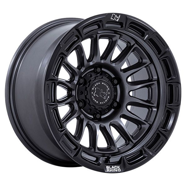 RIVAL MATTE GUNMETAL W/ BLACK LIP 