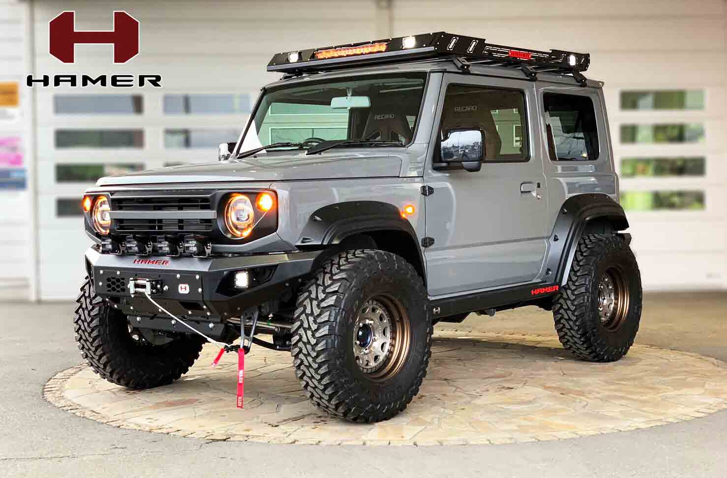 HAMER 4X4 BULLBAR SUZUKI JIMNY (2019+) AUTOCRAZE