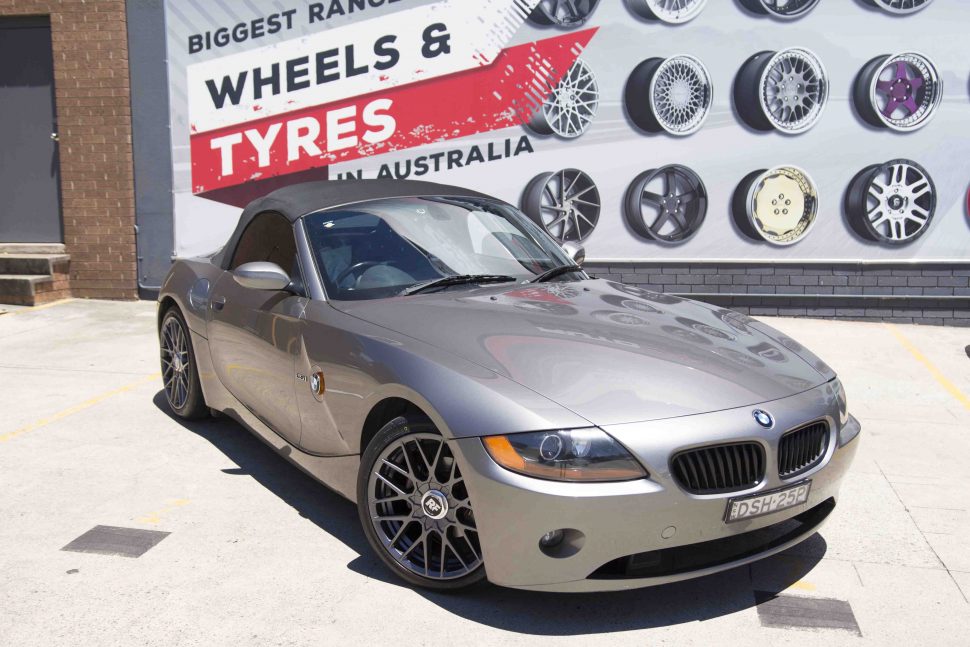 BMW Z4 Rotiform RSE Wheels Nitto Tyres Front Close Shot Gallery