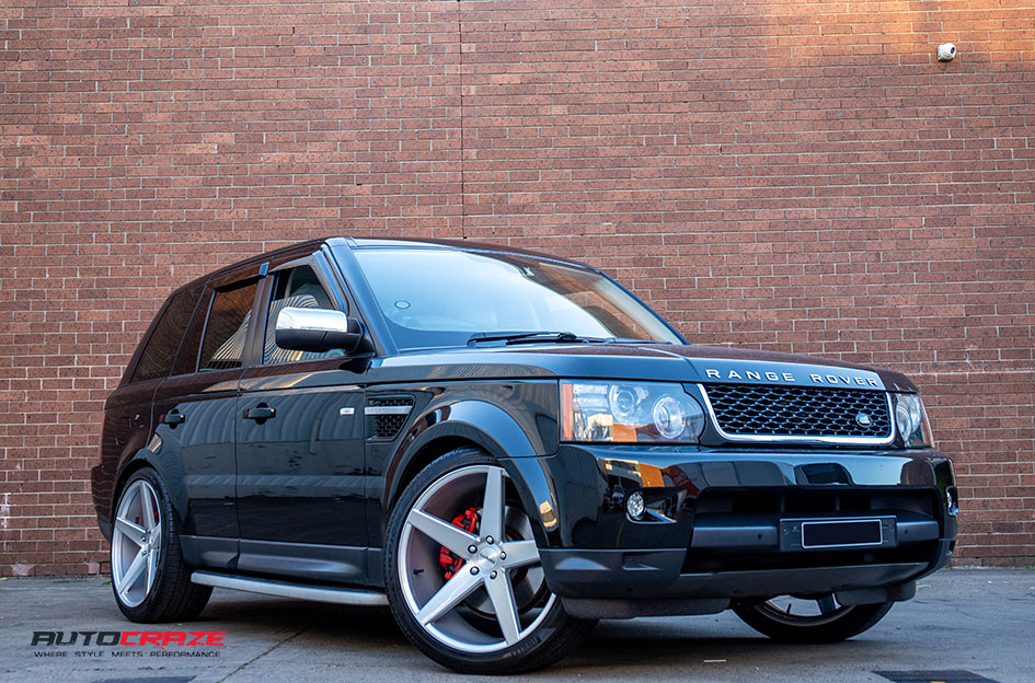 Land Rover Range Rover Sport Zenetti Baron Wheels Pirelli Tyres Front Close Shot Gallery August 2018