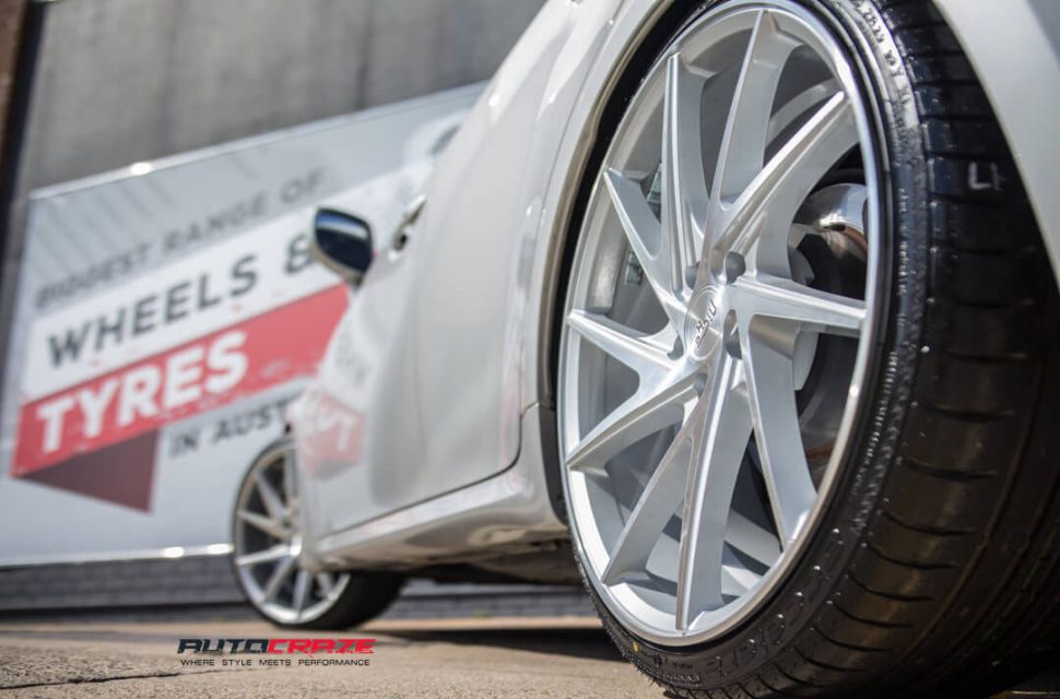 Lexus IS250 Niche Invert Wheels Rear Fitment Close Up Shot Gallery Janurary 2018