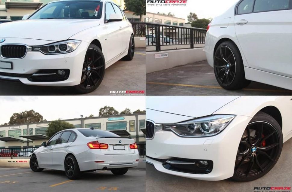 Multiple Shot BMW 3 Series Rays 57 Motorsport wheels