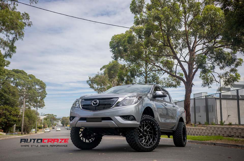 Mazda BT-50 Moto Metal MO985 Wheels Front Far Shot Gallery February 2018