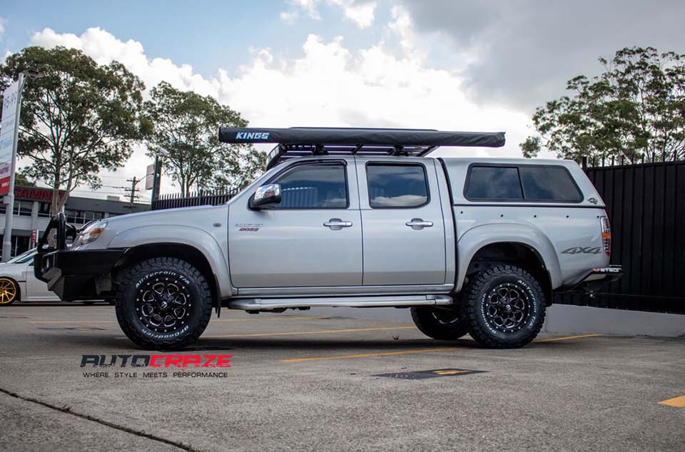 Mazda BT50 Fuel Boost Wheels BFG Tyres Back Fitment Shot Gallery April 2018
