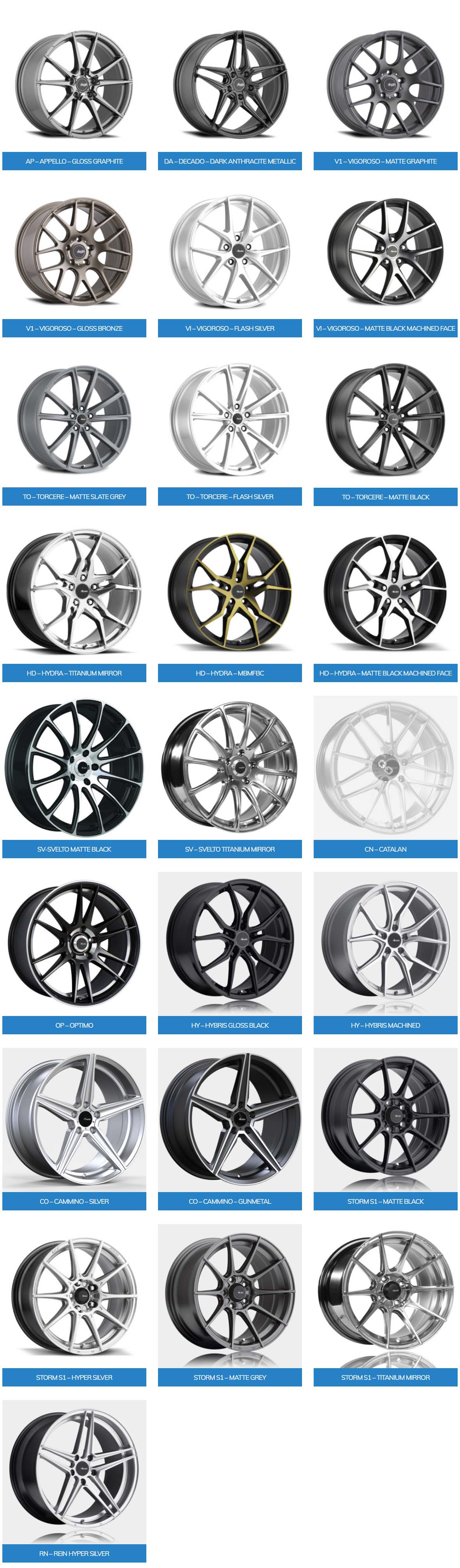 Advanti DST Wheel Catalogue
