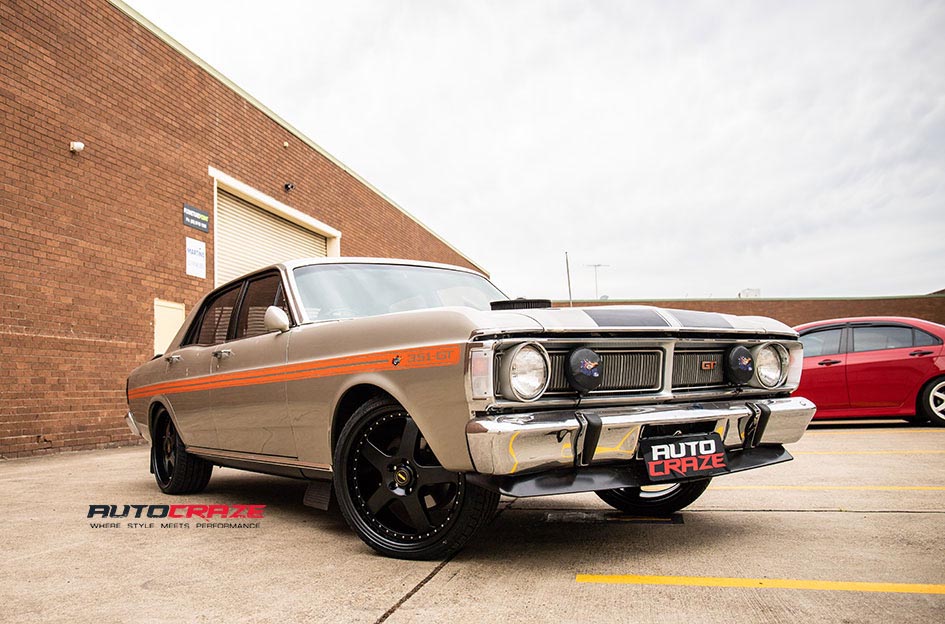 Ford Falcon XW GT Simmons FR1 Achillies ART SPORT 2 front fitment shot gallery May 2018