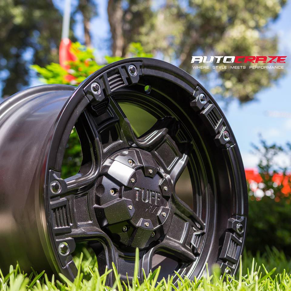 Showcase Tuff T10 wheels close up shot