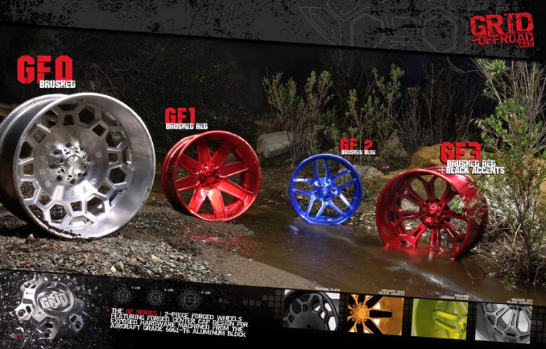 Grid Wheels Showcasing Multiple Wheels Banner