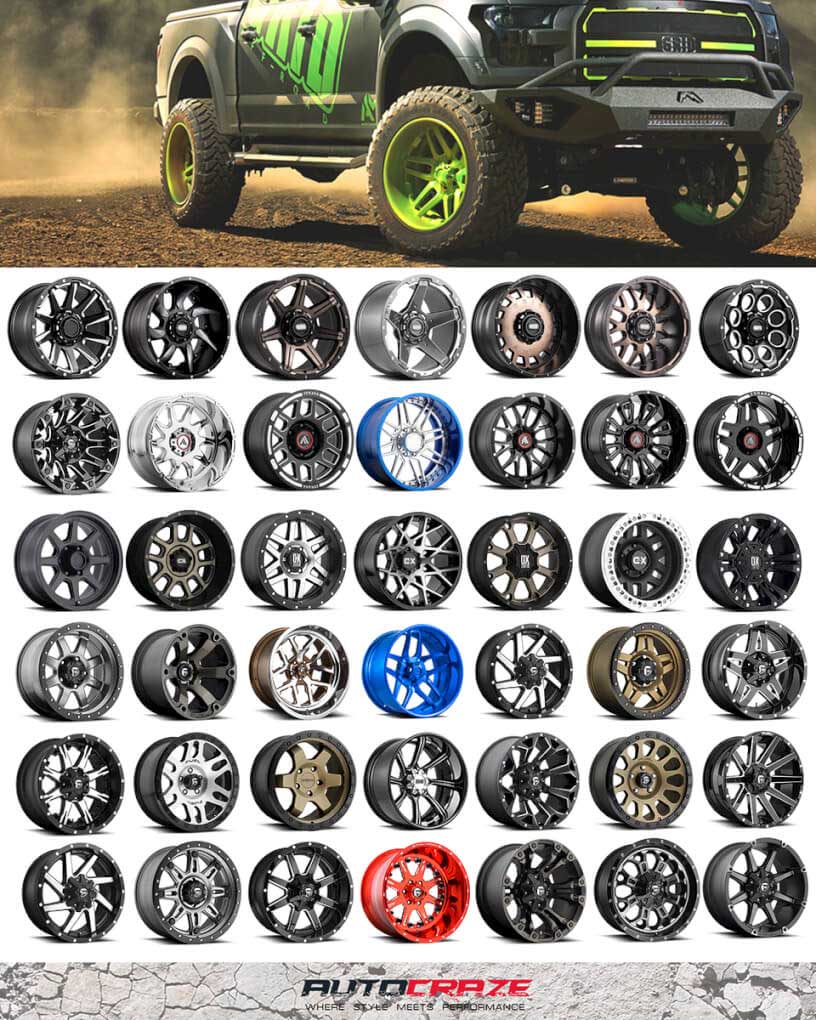 Showcase Multiple 4x4 Wheels AutoCraze