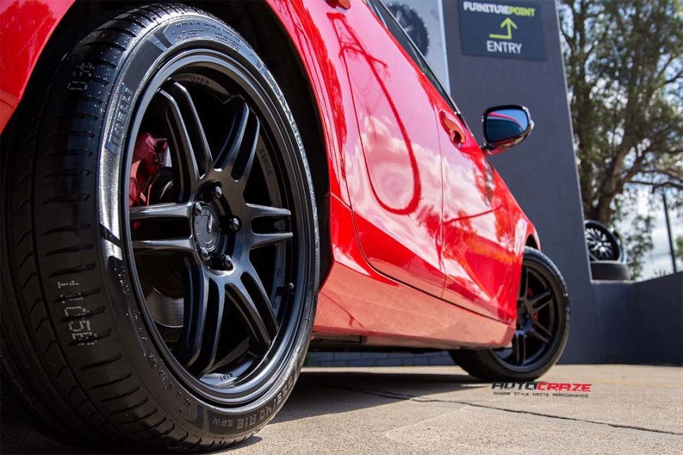 VOLVO D2 KOYA SF01 PIRELLI Rear Fitment Close Up Shot Gallery Janurary 2018