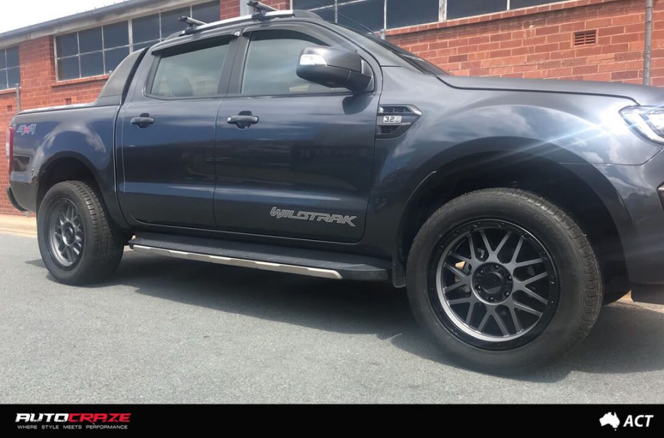 Ford Ranger KMC XD Grenade OR Wheels Front Fitment Close Up Shot Gallery February 2018