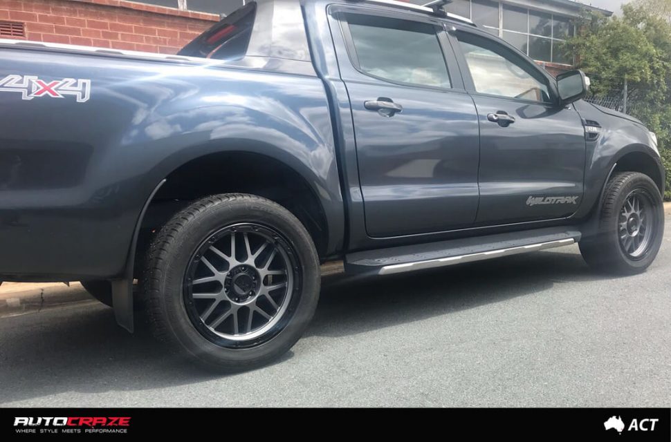 Ford Ranger KMC XD Grenade OR Wheels Rear Fitment Close Up Shot Gallery February 2018