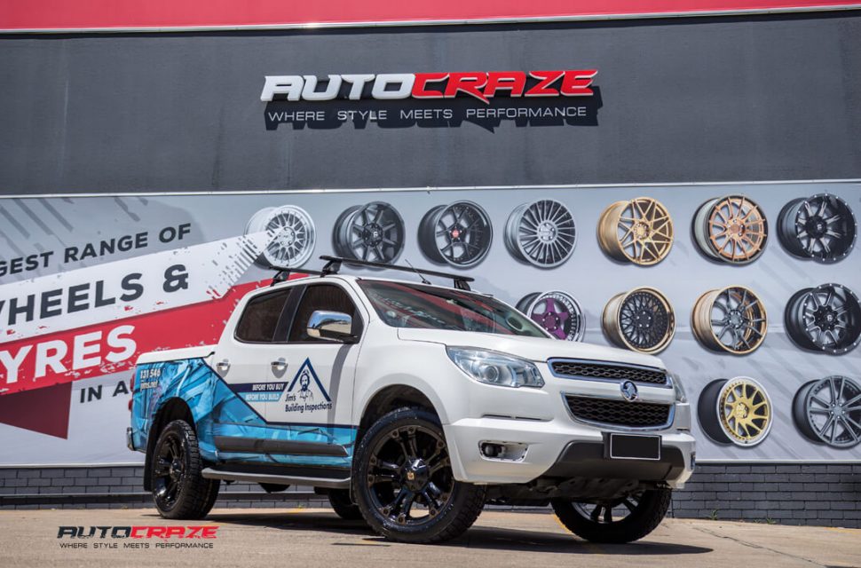 Holden Colorado Diesel Brooklyn Wheels Nitto Terra Grappler Tyres Front Close Shot Gallery Janurary 2018