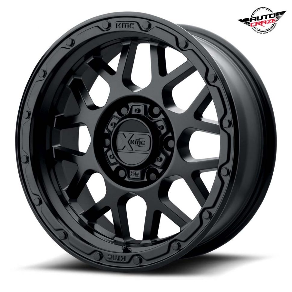 KMC GRENADE OR XD WHEEL MATTE BLACK FINISH