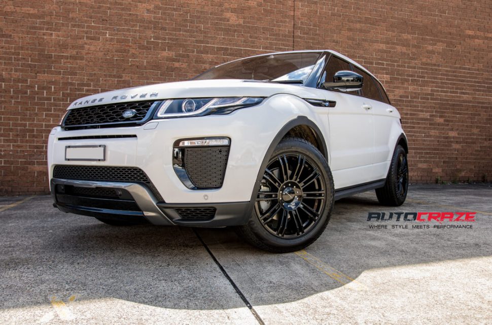 Land Rover Range Rover Evoque KMC KM677 D2 Wheels Front Close Shot Gallery March 2018